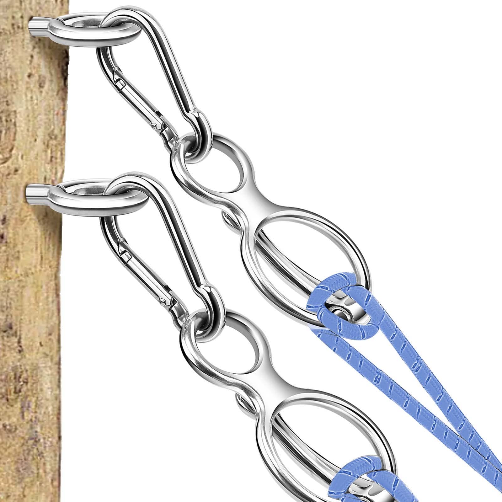 HDYEGY horse tie ring with eye bolt for safer handling during ties
