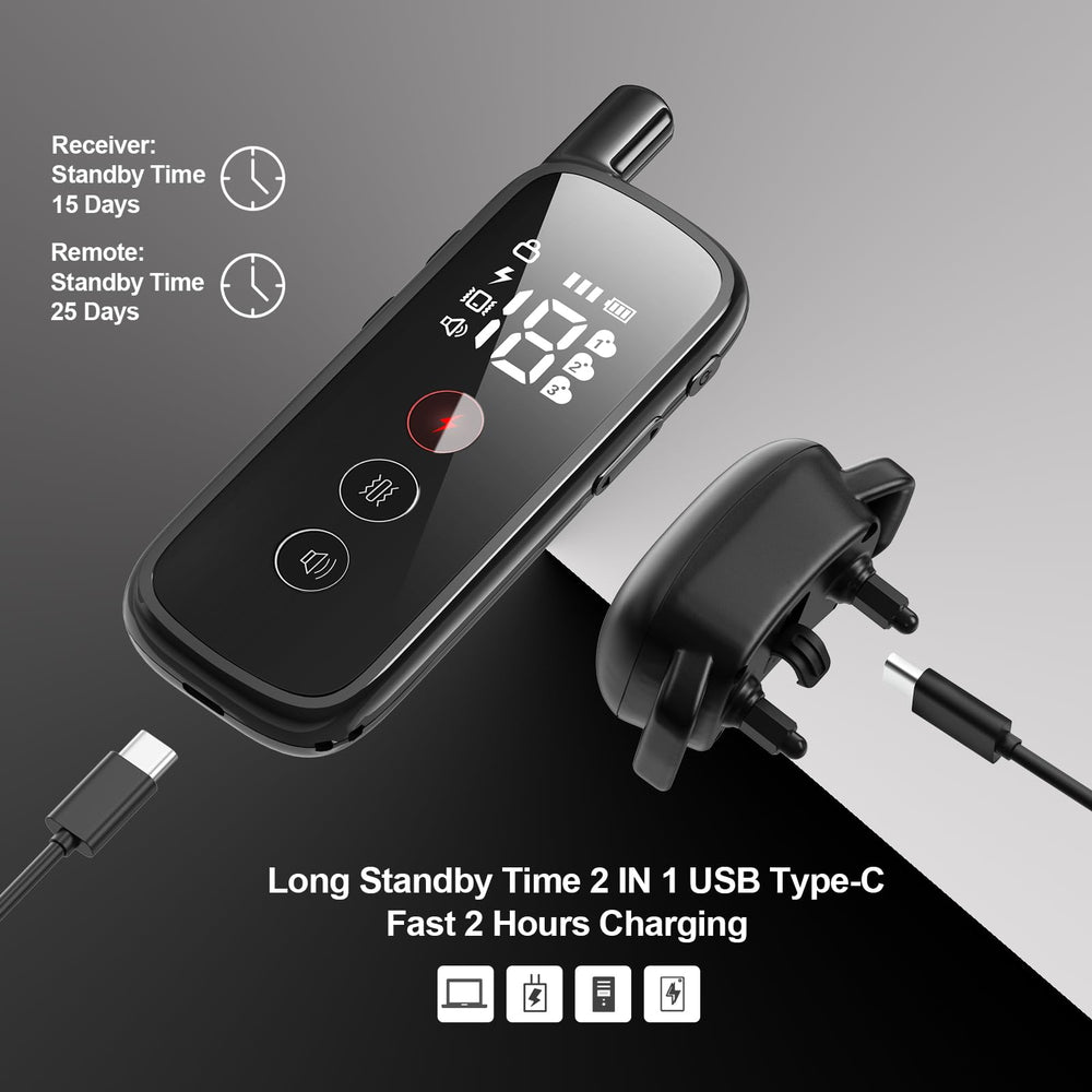 Heaflex remote with lanyard for easy portability during training