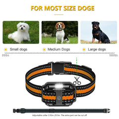 Heaflex remote range 1640 ft for keeping dogs in view.