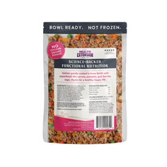 Health Extension Salmon Dog Food supports joint mobility and glossy skin with omega-rich ingredients