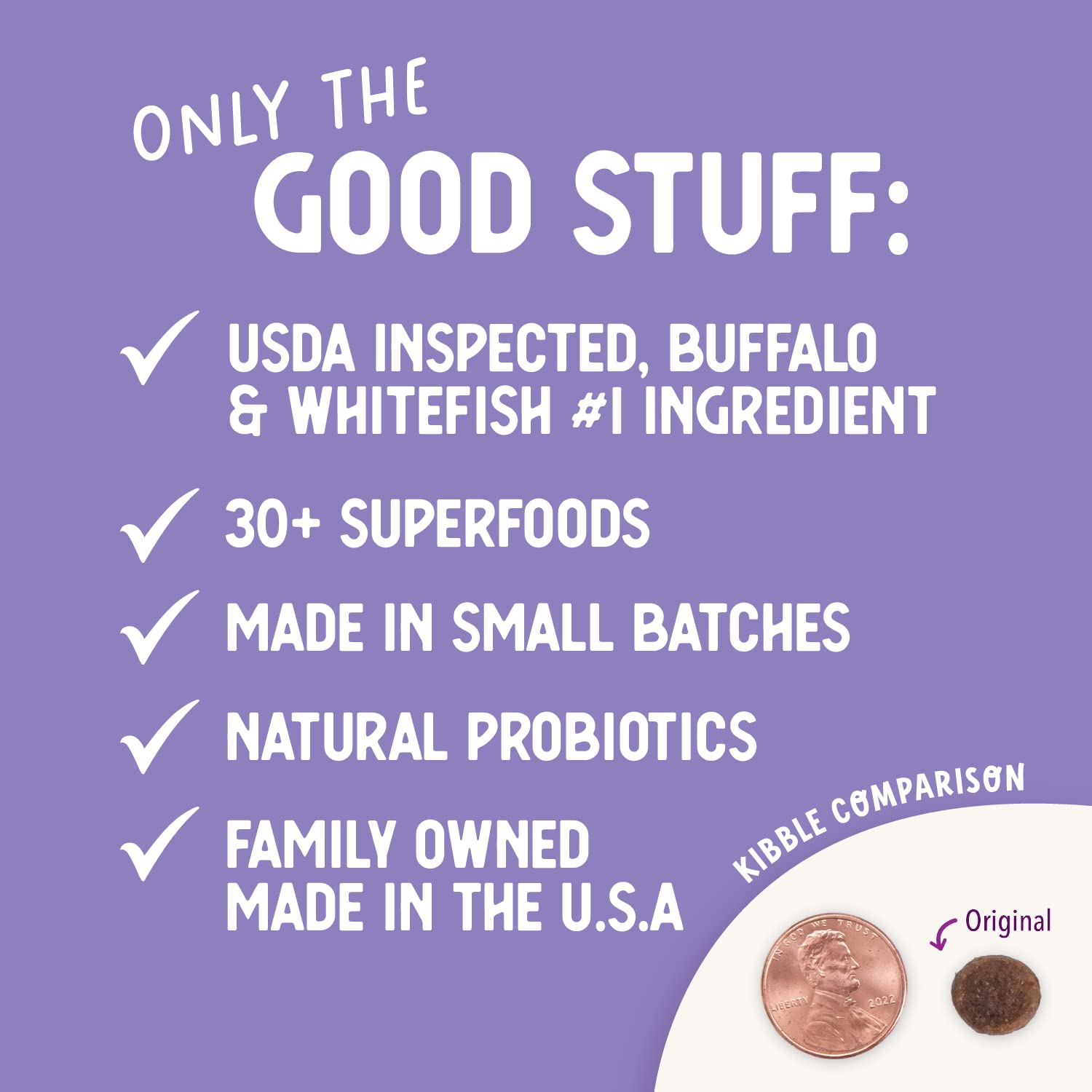 Health Extension no-fillers label closeup emphasizing absence of artificial additives.