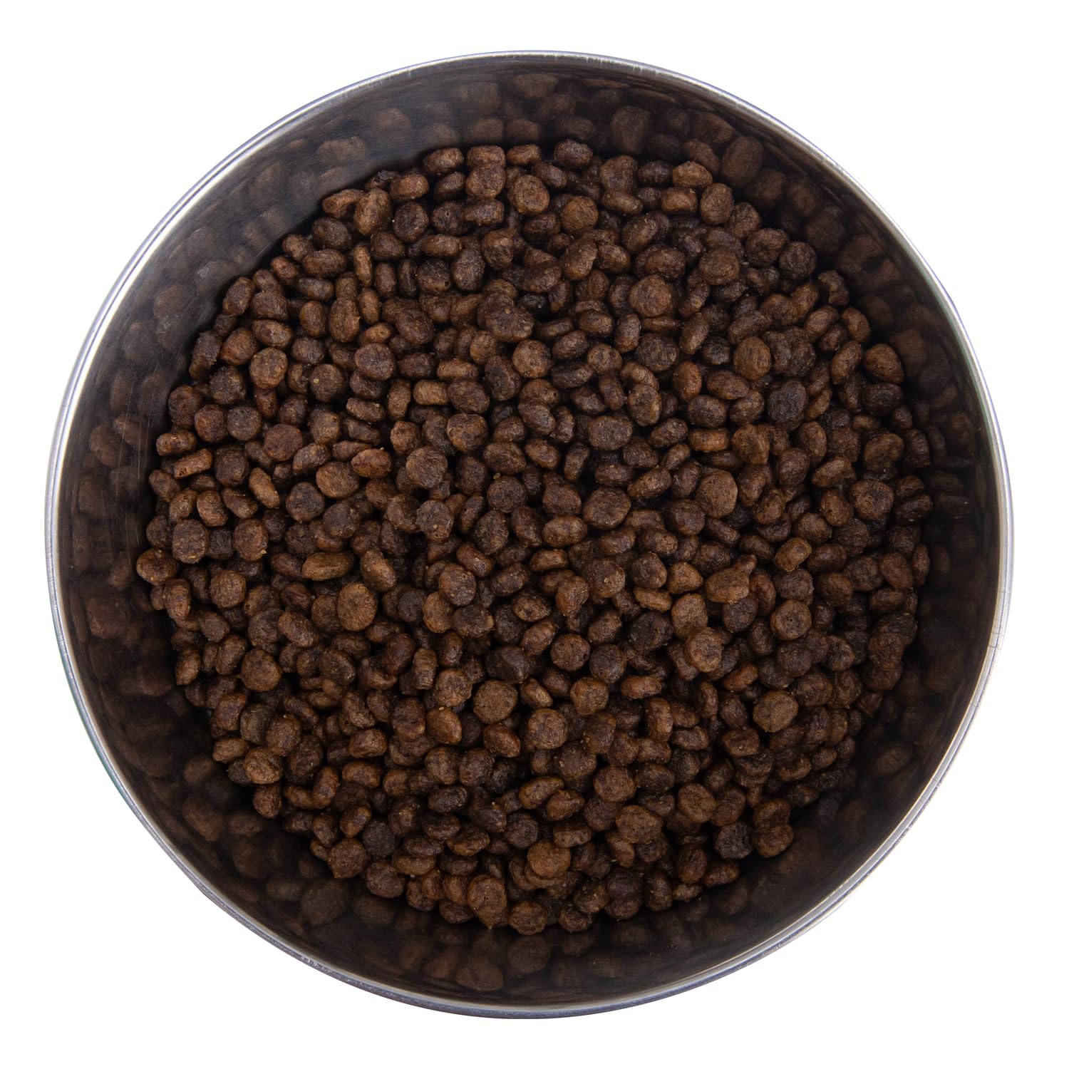 Health Extension small-breed kibble close-up shows crunchy texture for mealtime.