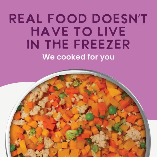 Health Extension serving suggestion showing a dog enjoying a meal