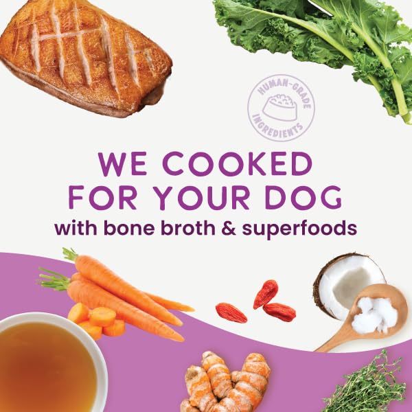 Health Extension Gently Cooked Duck & Kale veterinarian-formulated labeling signals trusted formulation
