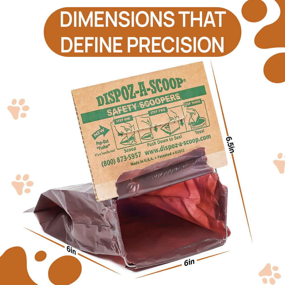 Healthpro Dispoz-A-Scoop Outdoor-cleanup context illustrates versatile yard use.