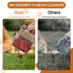 Healthpro Prods Dispoz-A-Scoop pop-out pusher simplifies pickup.