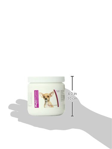 Healthy Breeds Chihuahua Multi-Vitamin soft chews ready for easy daily dosing.