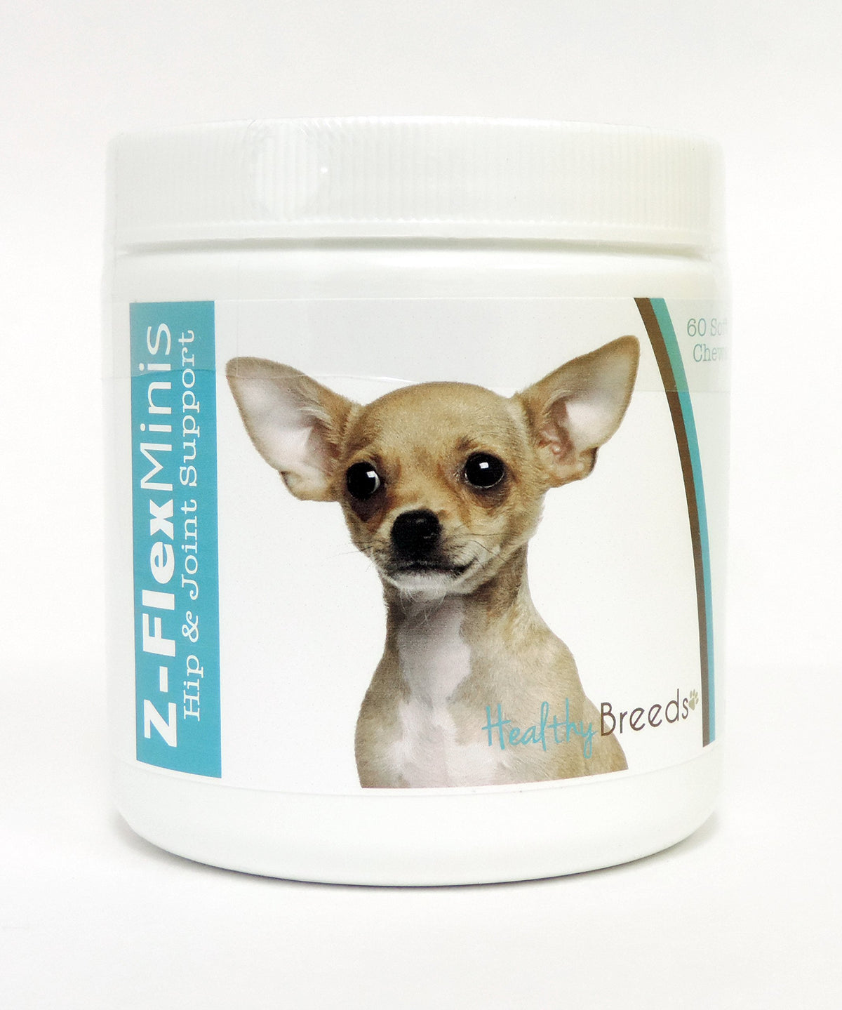 Healthy Breeds Chihuahua Z-Flex Minis soft chews support joint mobility and taste like a treat