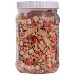 Rehydration process of Healthy Herp Instant Meal in water for fast prep