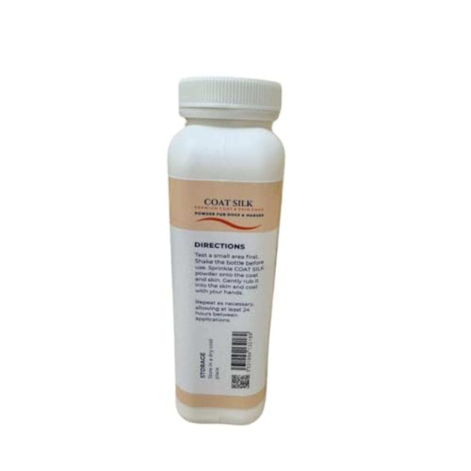 Healthy Paw Life Coat Silk Powder talc-free formula promotes cleaner, refreshed coats.