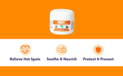 Healthy Paw Life lime sulfur cream used on dogs during routine care.