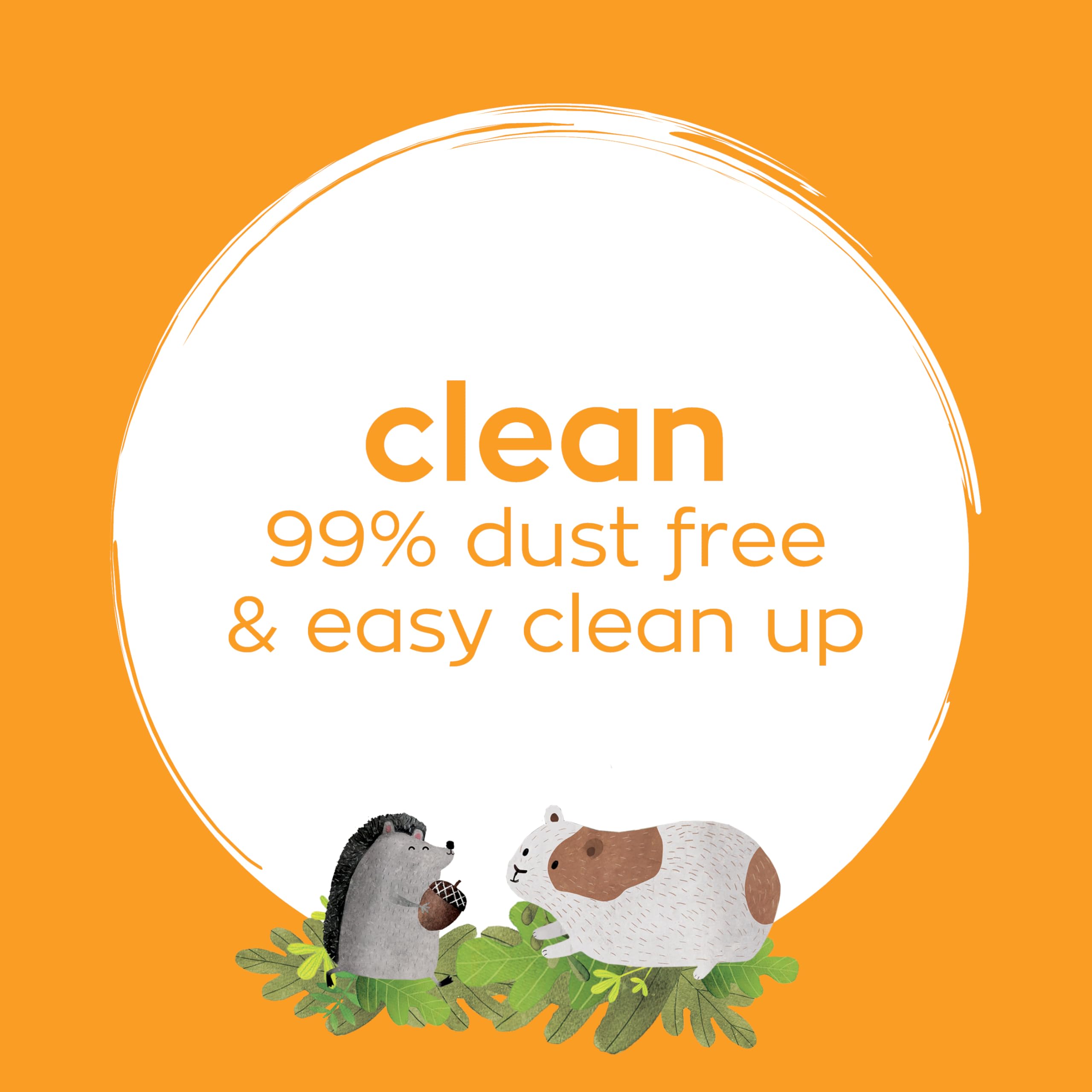 Healthy Pet CritterCare small animal habitat nest supports warm, dry naps.