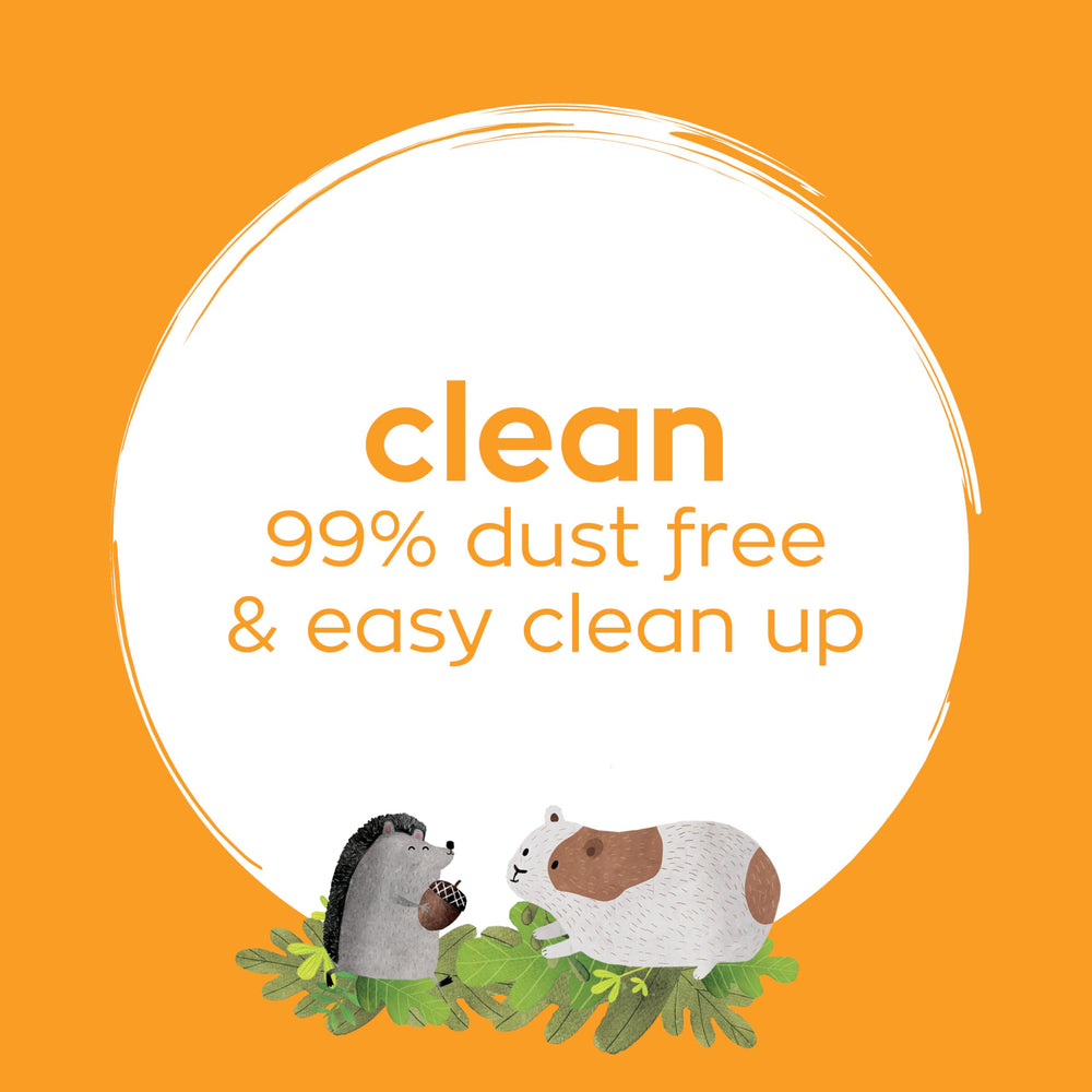 Healthy Pet CritterCare small animal habitat nest supports warm, dry naps.