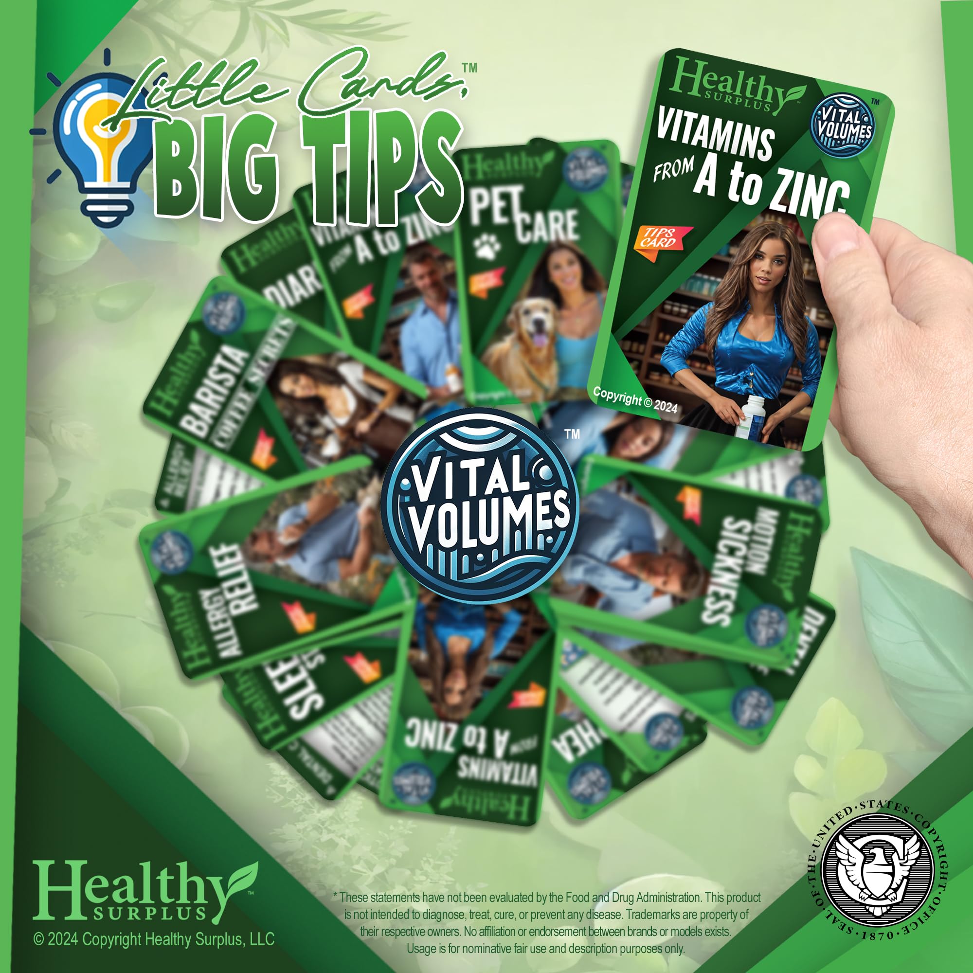 Healthy Surplus Optixcare Eye Cleaning Wipes label detail, usage directions visible for pet owners.