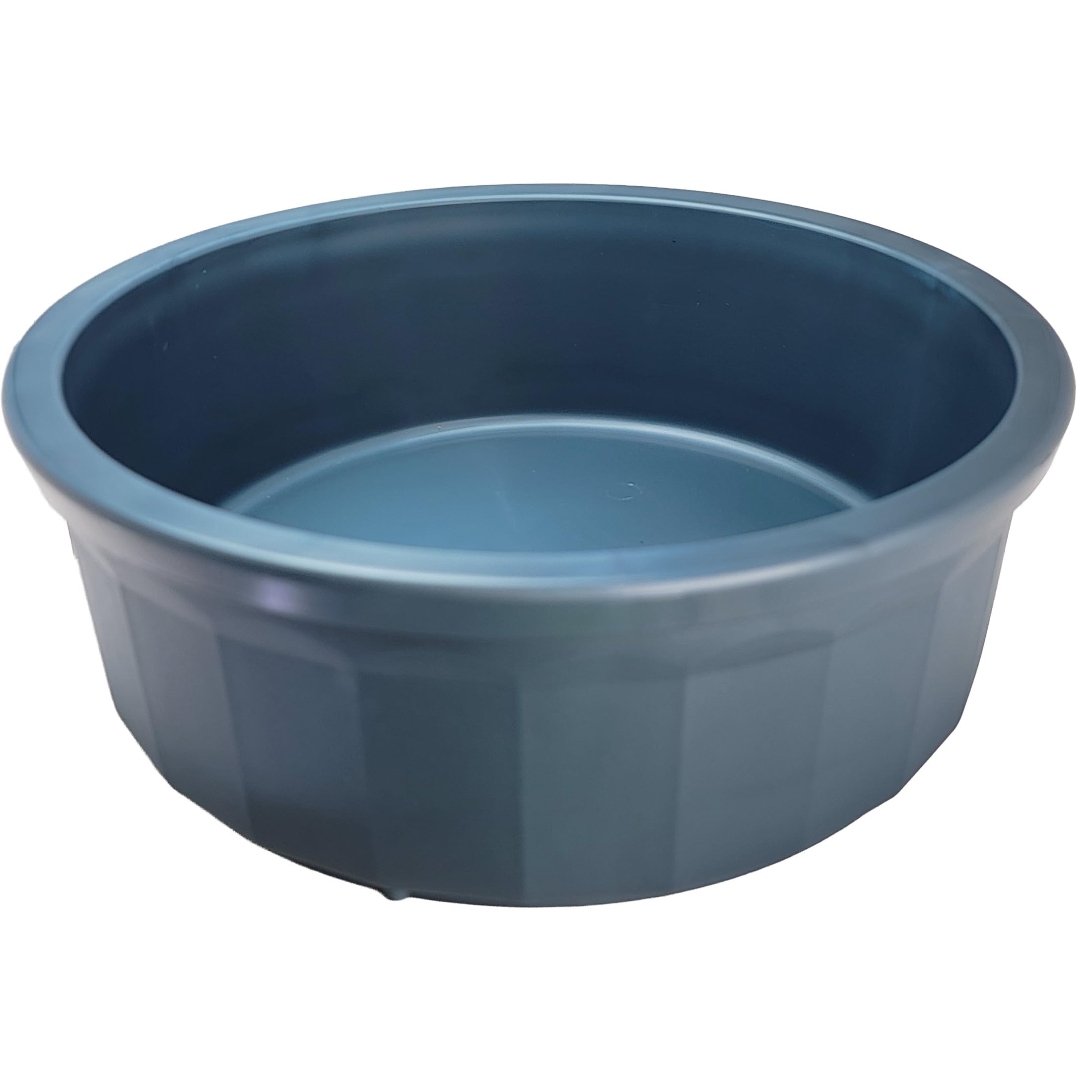Healthy Surplus Pet Crock Bowl blue 96oz, non-tip stability for stable feeding