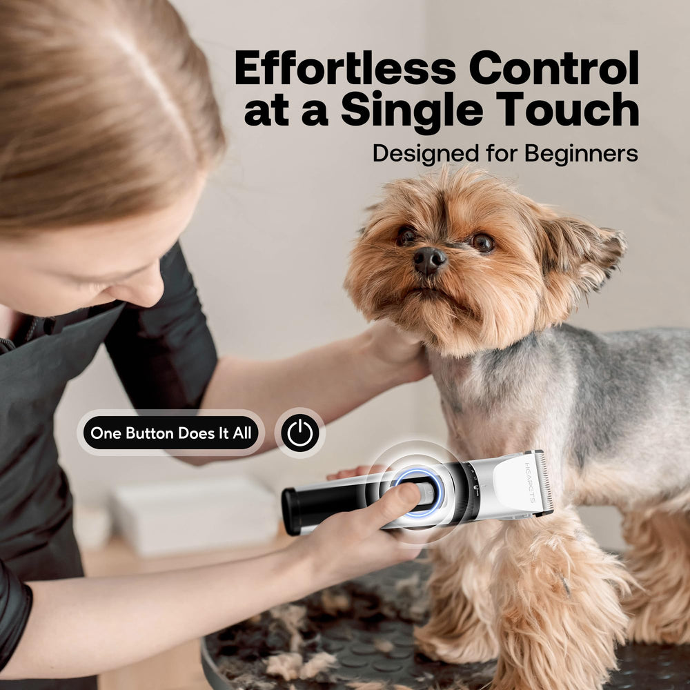 HEAPETS 3-hour battery life supports multi-pet sessions.