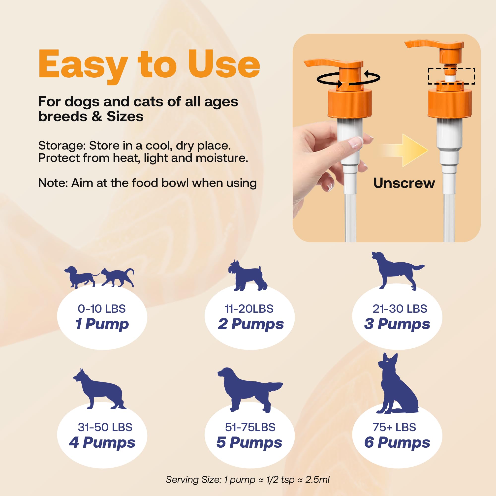 HEAPETS Omega-3 for pet skin care and coat vitality