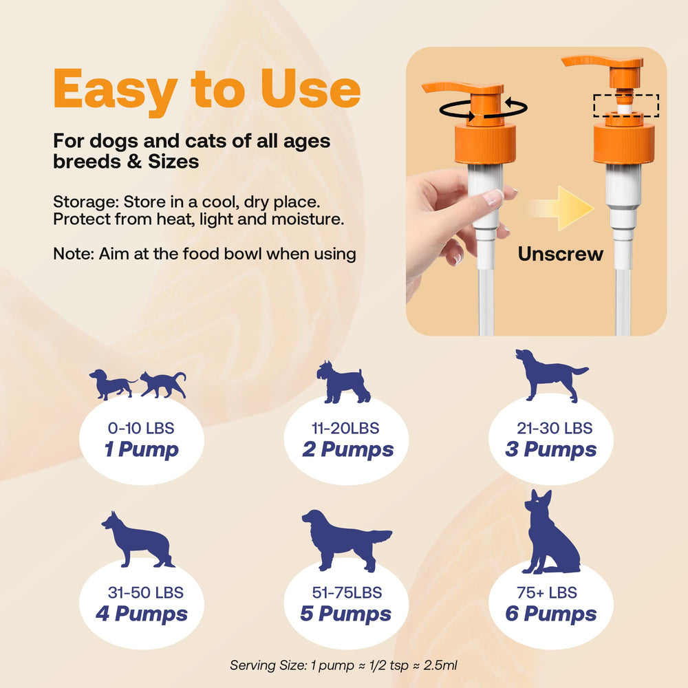 HEAPETS Omega-3 for pet skin care and coat vitality