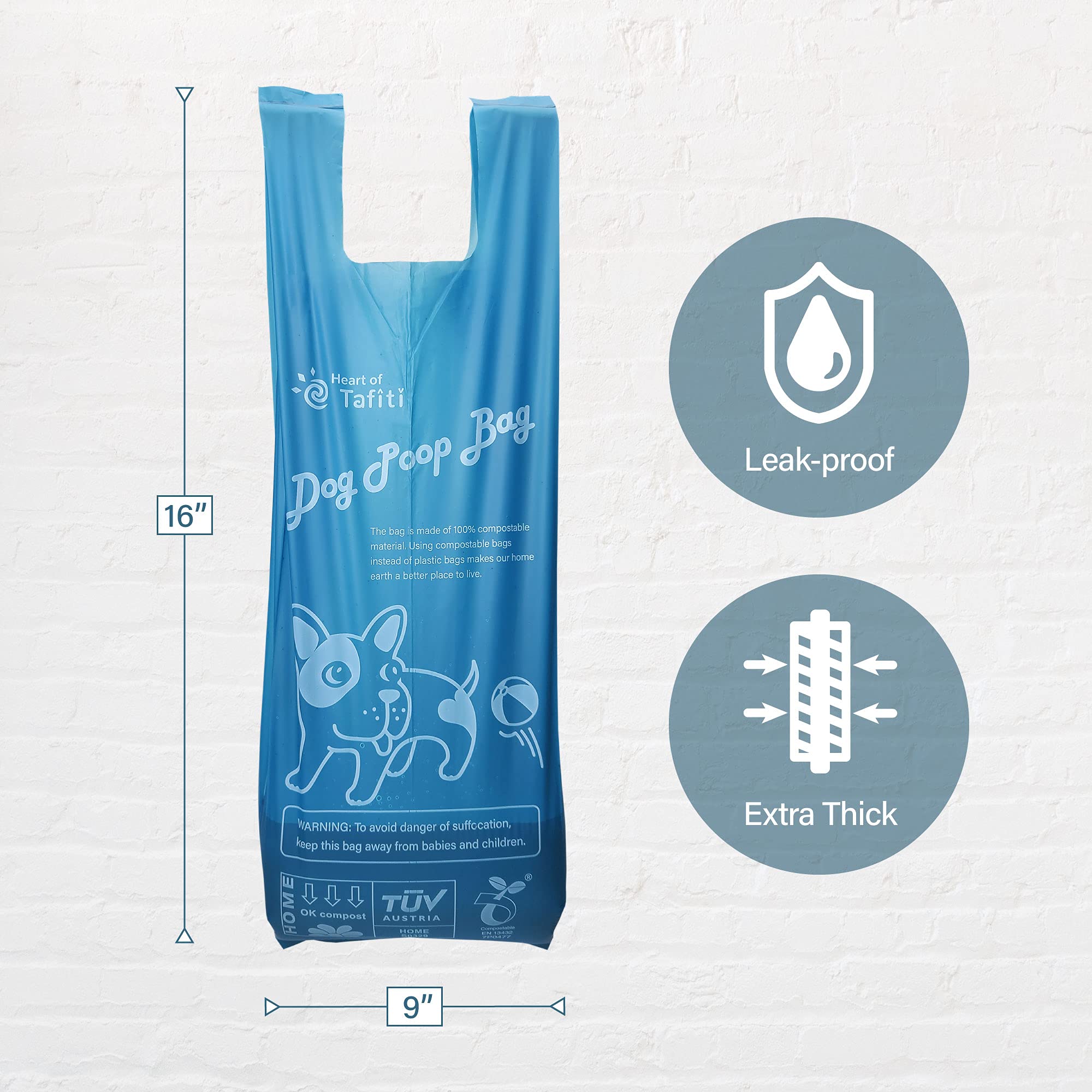 Heart of Tafiti unscented bags keep odors low for sensitive pets.