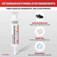 Heartwen coconut-shell charcoal-kaolin ingredients highlighted for gentle digestive support.