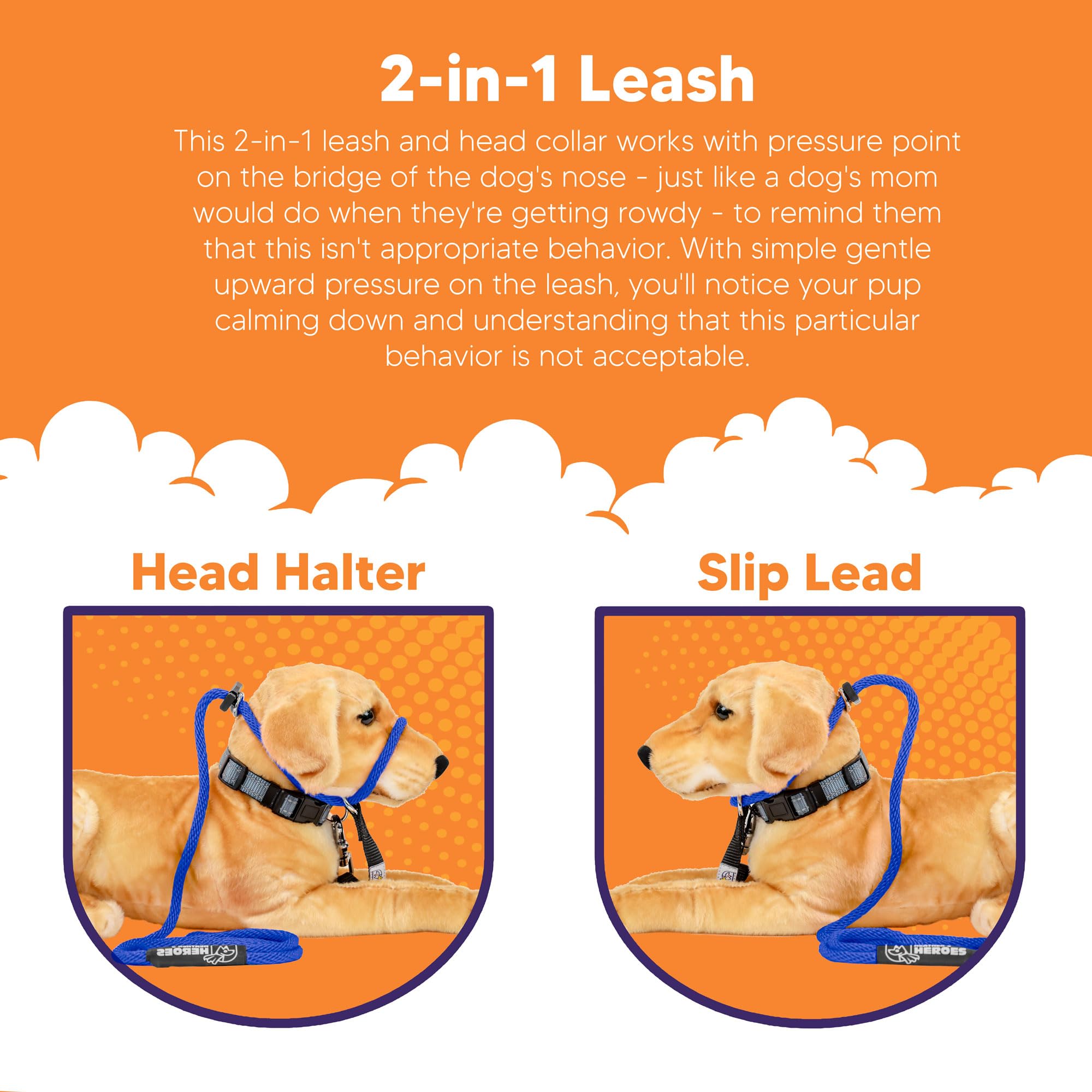 Heather's Heroes Sidekick bonding blue strengthens trainer-pup connection