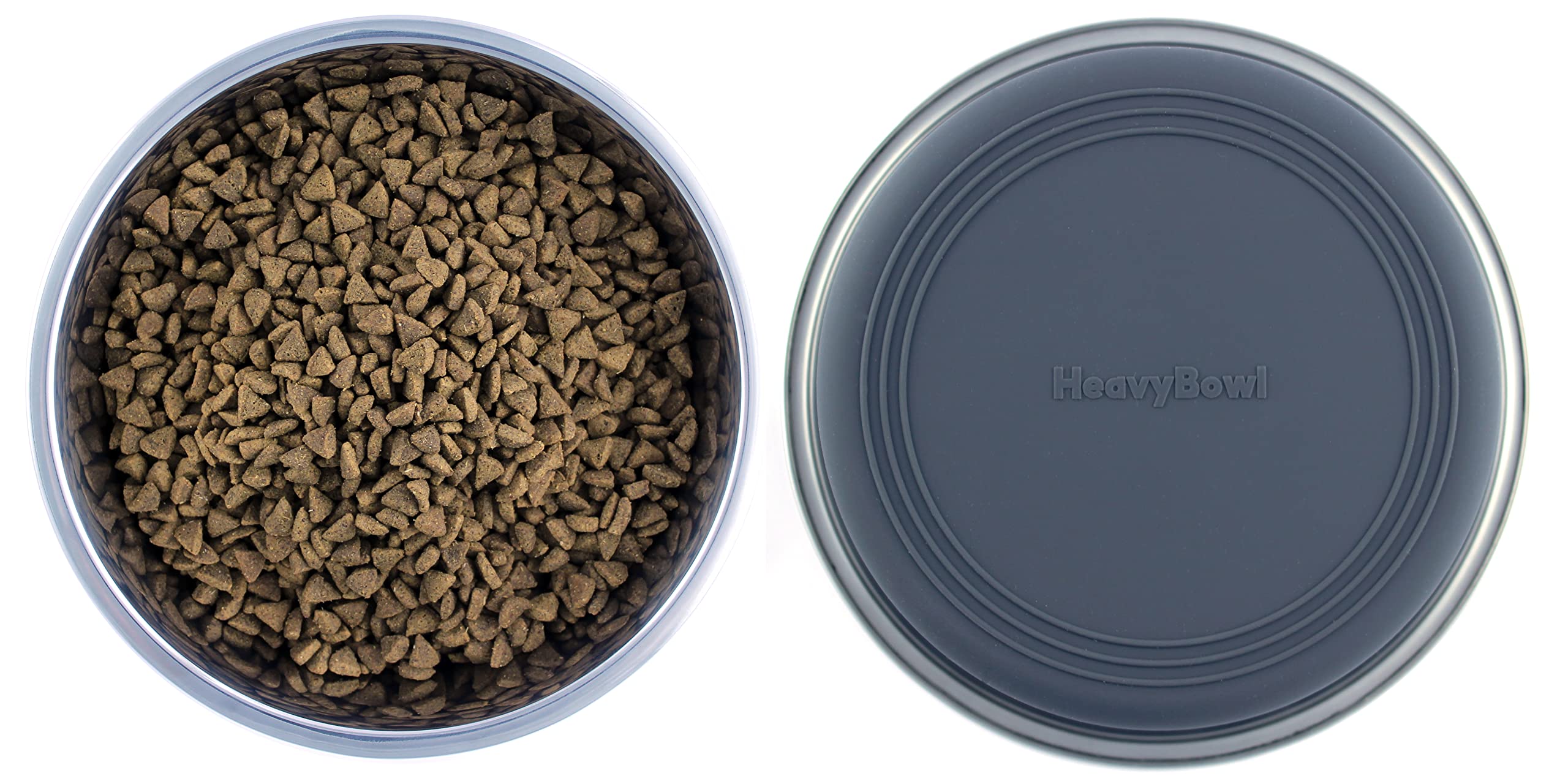 HeavyBowl 8.5-inch diameter suits larger portions for enthusiastic eaters.