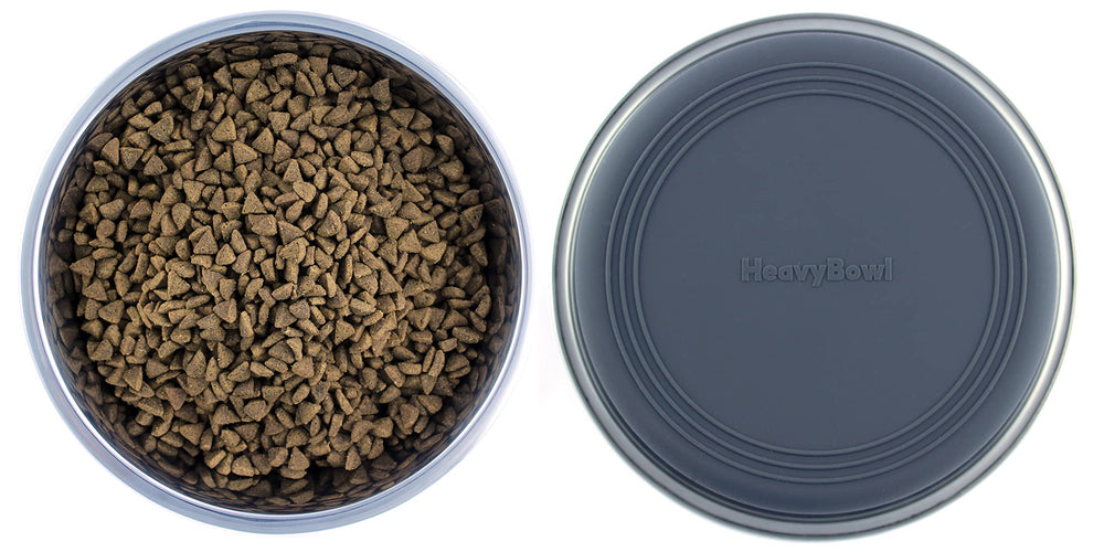 HeavyBowl 8.5-inch diameter suits larger portions for enthusiastic eaters.