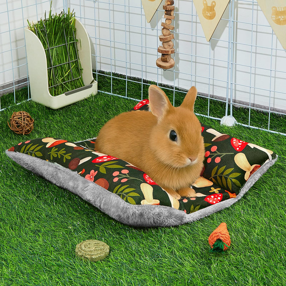 Hedgeink Rabbit Bed measures 14.6 x 14.2 inches for small pets