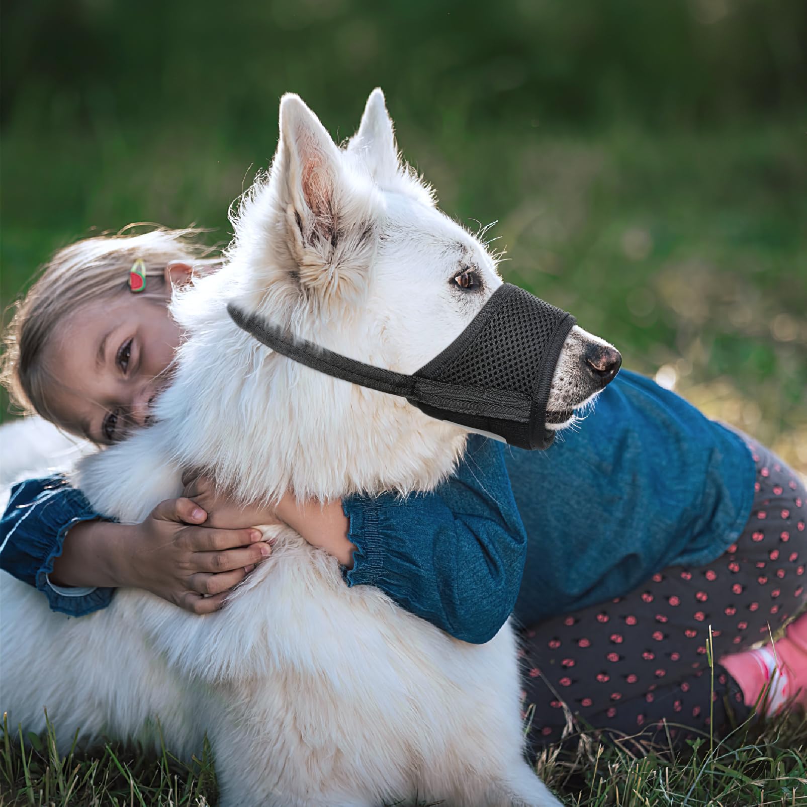 HEELE dog muzzle easy to clean and machine washable.