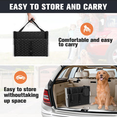 Heeyoo dog ramps adjustable height from 19.5 to 24 inches