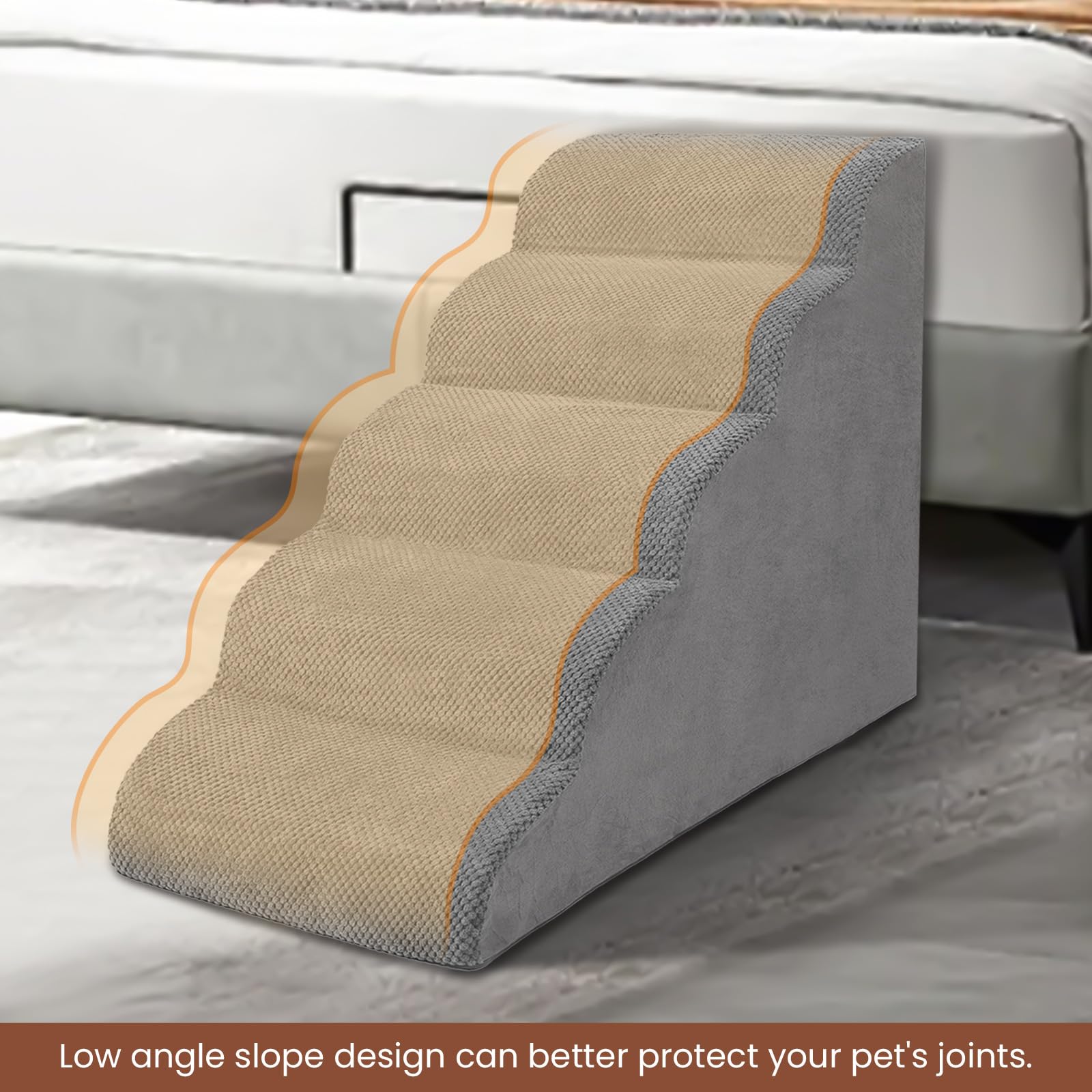 Removable washable cover helps keep your pet clean.