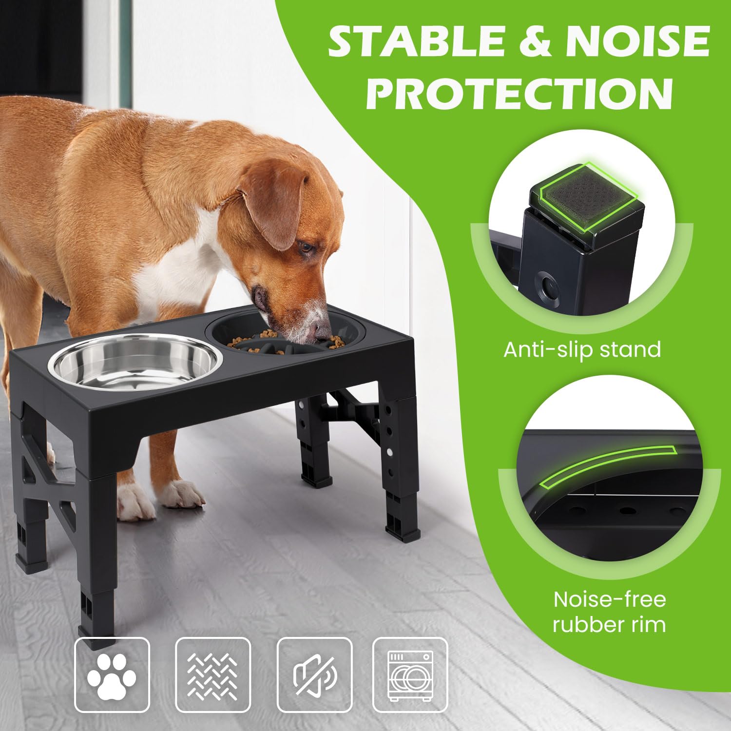 Heeyoo easy assembly and compact storage for the feeding station