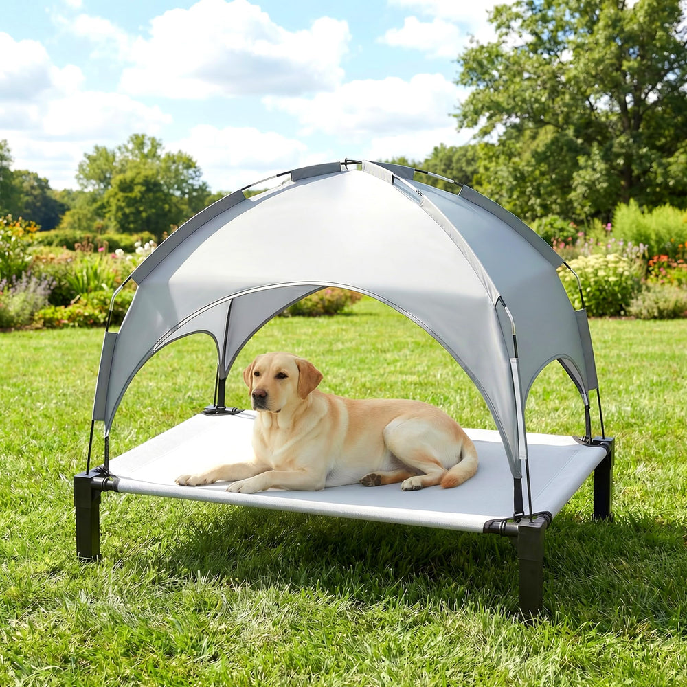 Heeyoo easy-assembly dog bed requires no tools for setup.