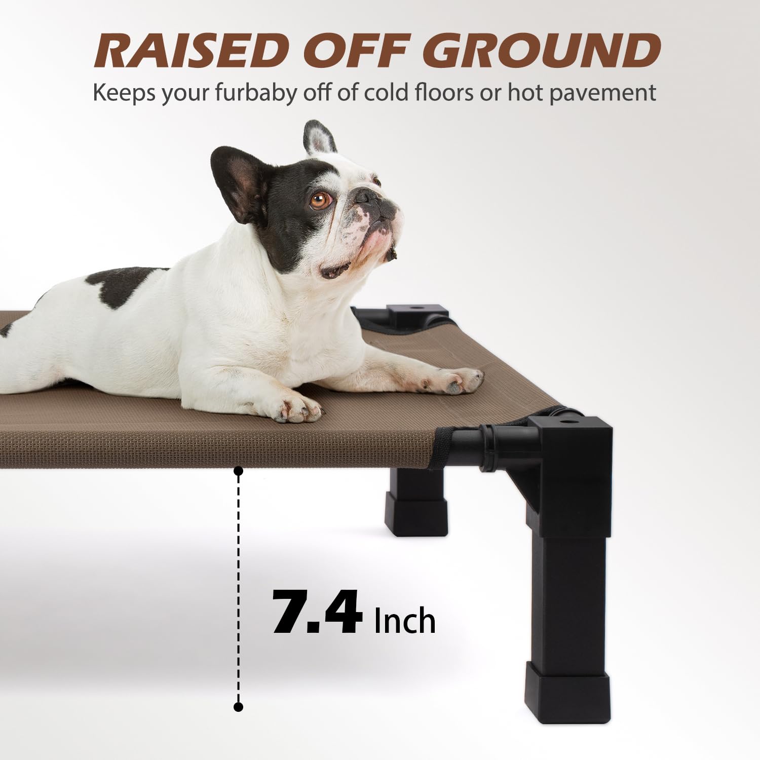 Heeyoo enlarged rubber feet offer a non slip grip on various surfaces