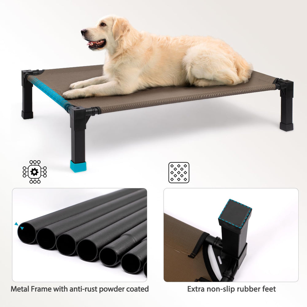 Heeyoo steel frame with rust resistance for durable outdoor use