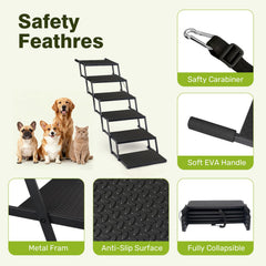 Heeyoo car ladder with foam-padded handles protects your vehicle's finish