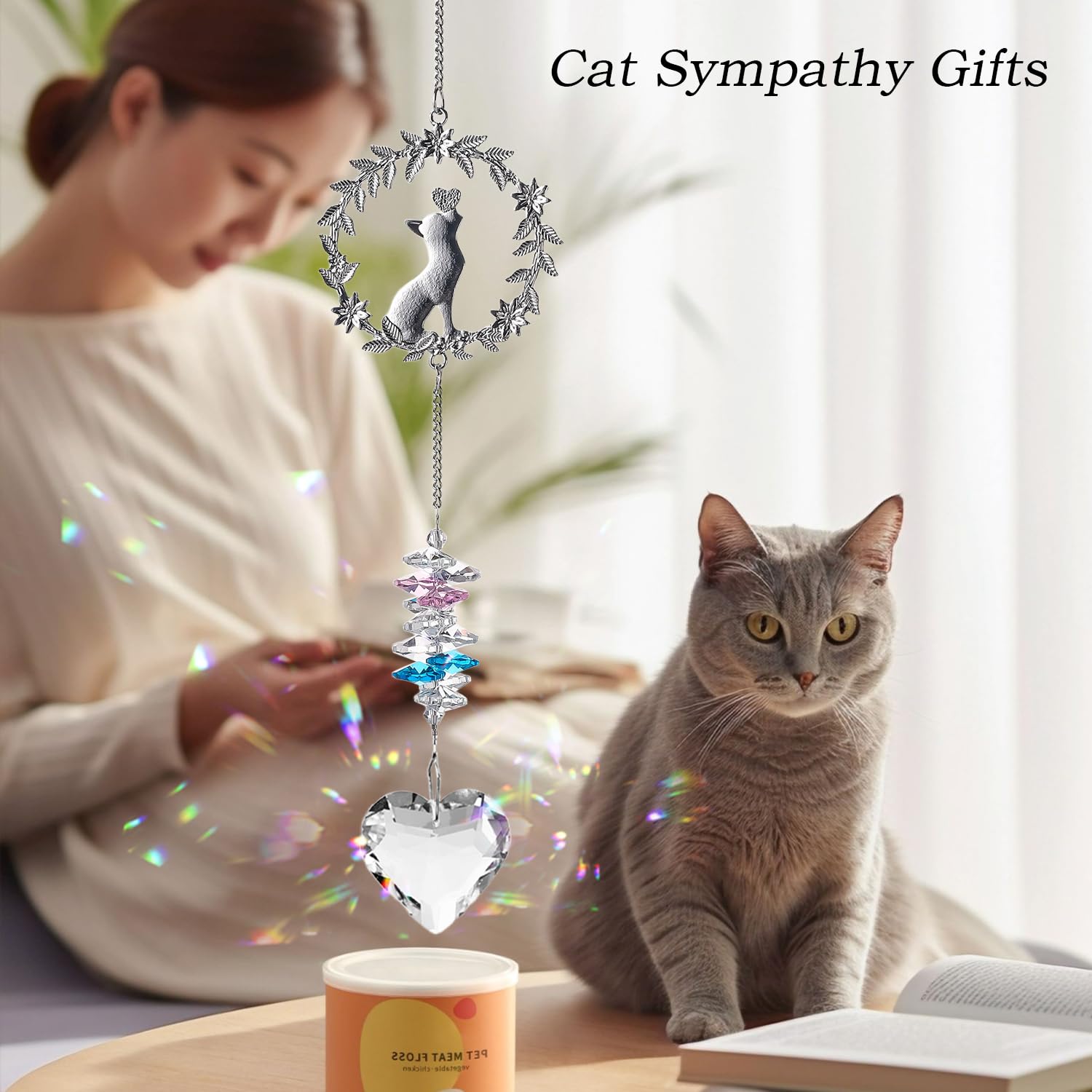 HEGELDA personalized pet sympathy gift shimmers for comfort