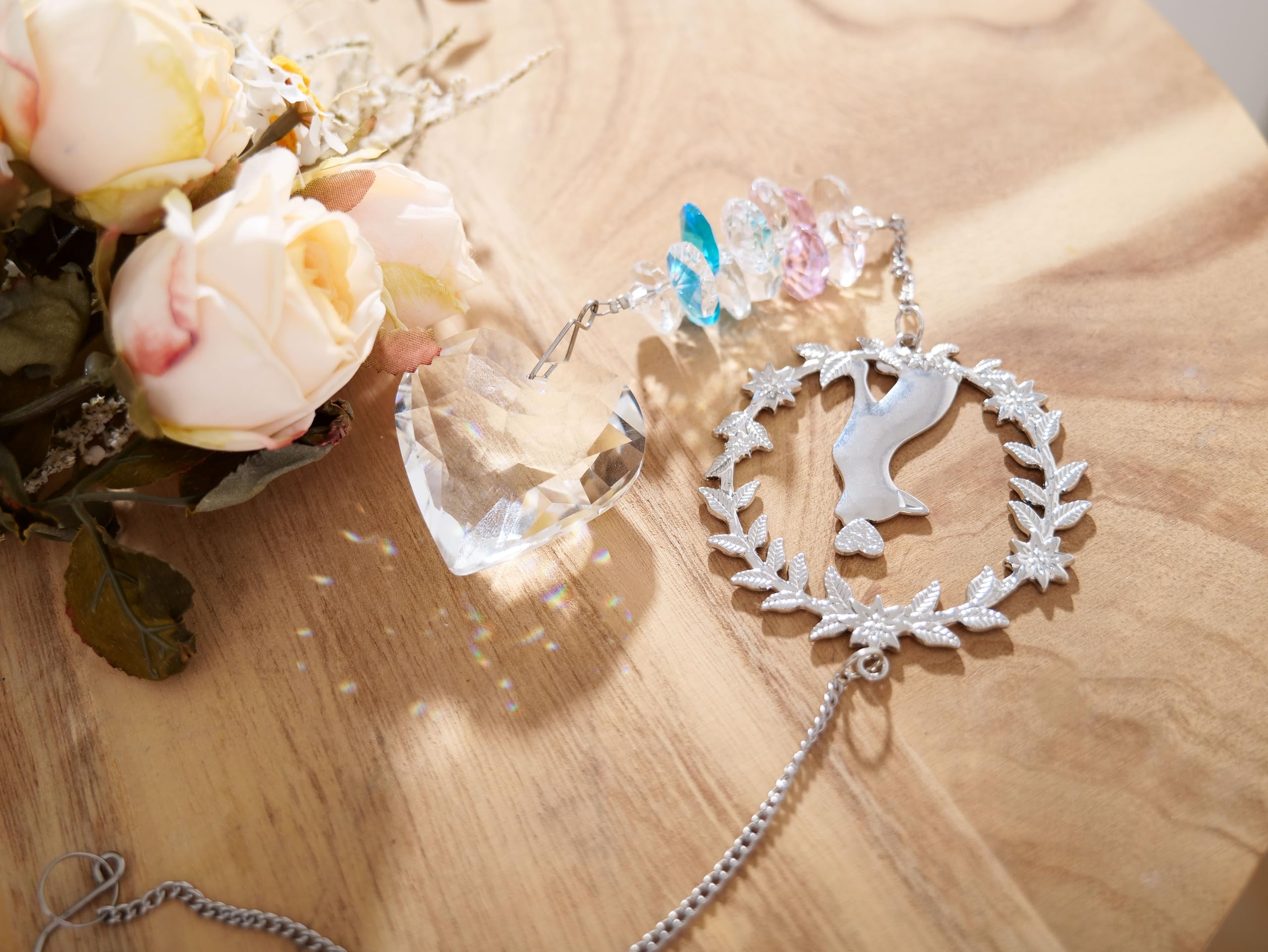 HEGELDA window hanging suncatcher brings sunshine and memories inside