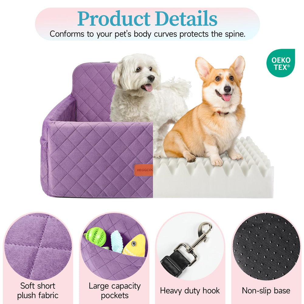 HEGGCOOE removable cushion enables easy cleaning after trips.