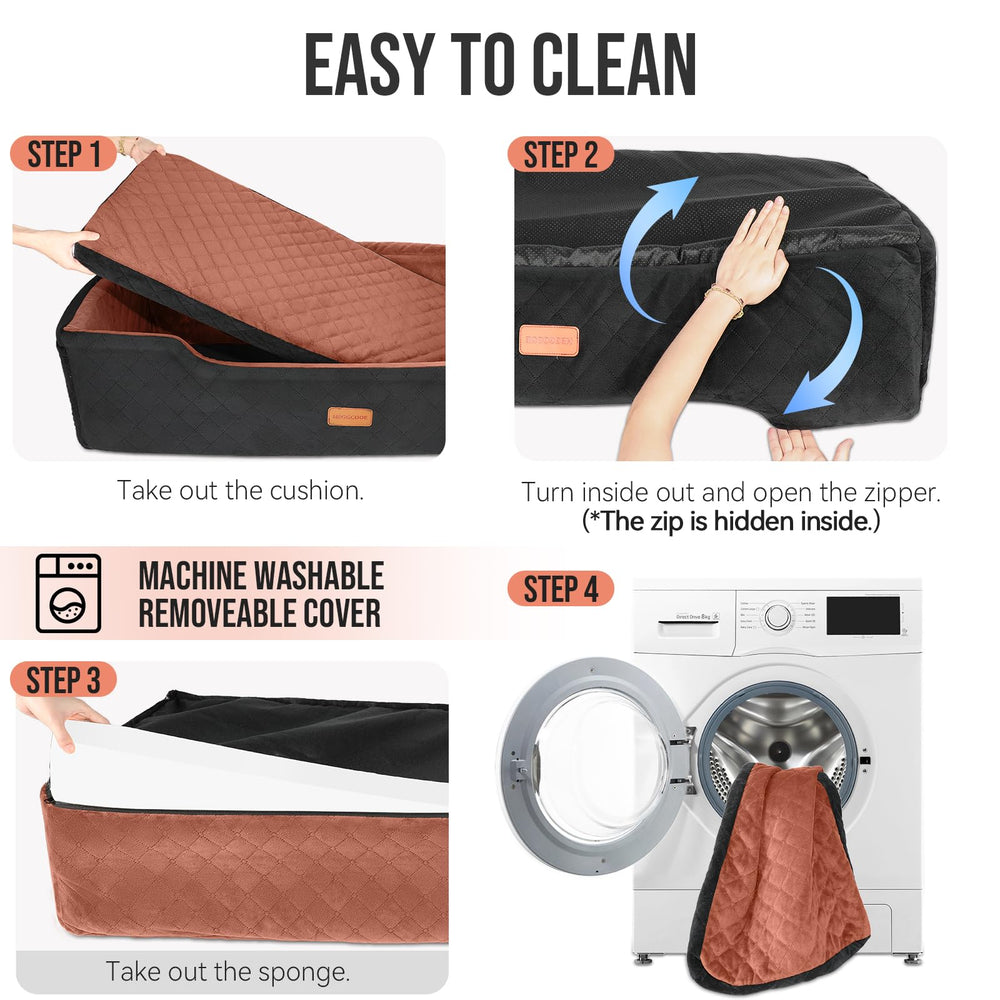 HEGGCOOE storage pockets hold treats and toys within reach