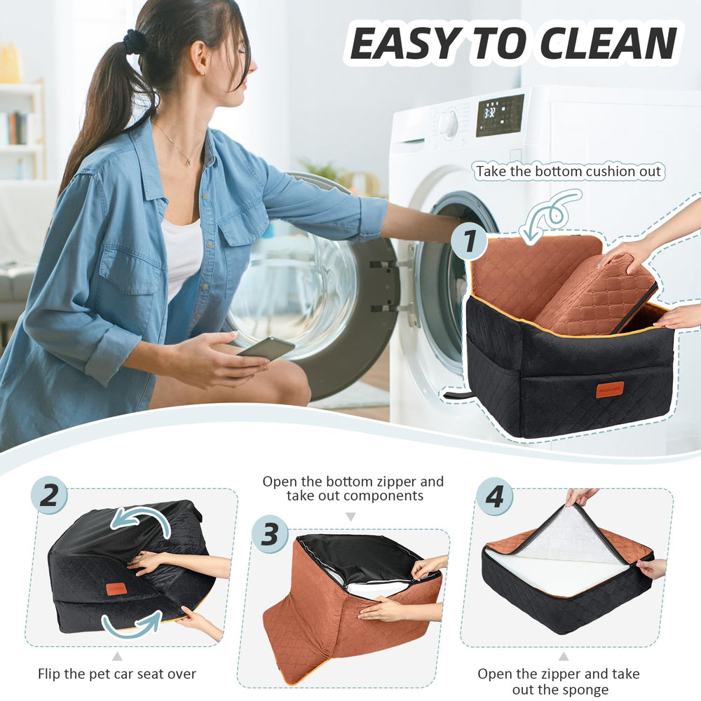 HEGGCOOE storage pockets keep toys and treats organized during trips