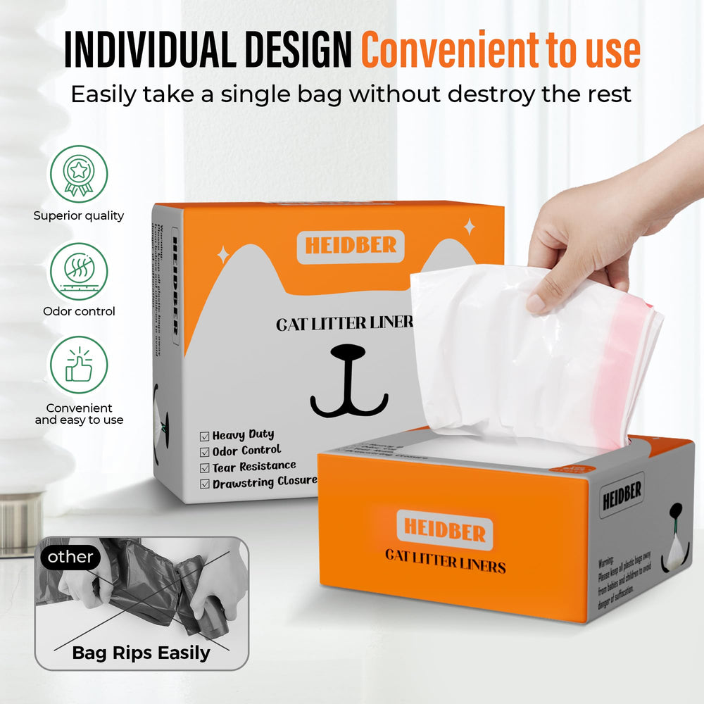 HEIDBER LDPE leakproof material prevents leaks during disposal