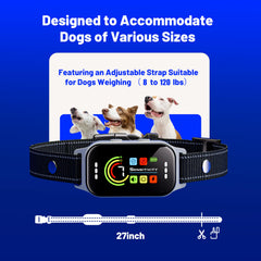 Detailed 7-level sensitivity controls for tailored training with Heijace collar