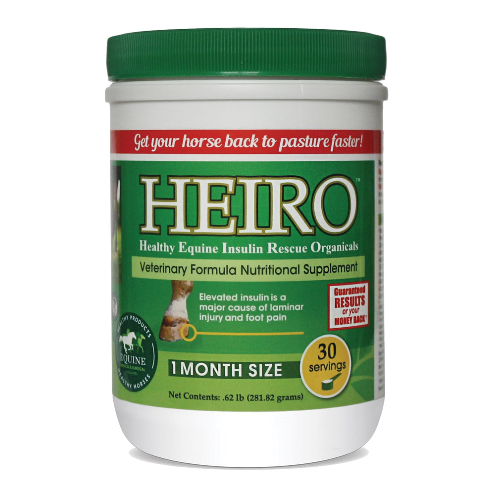 HEIRO natural ingredients banner communicates absence of artificial additives.
