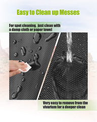 Helidrago earth-friendly durable liner is washable and reusable, reducing waste.