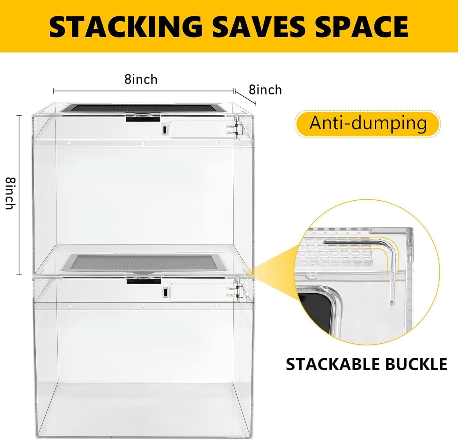 HELIME stainless tweezers enable precise handling during feeding and maintenance.