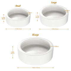 HELIME small diameter worm dish ideal for compact terrarium feeders