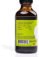 Hemp Dog Health Heal label highlights organic ingredients and USA-made quality.
