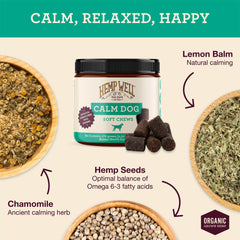 Beef-flavored chews enticing dogs while supporting daily emotional balance