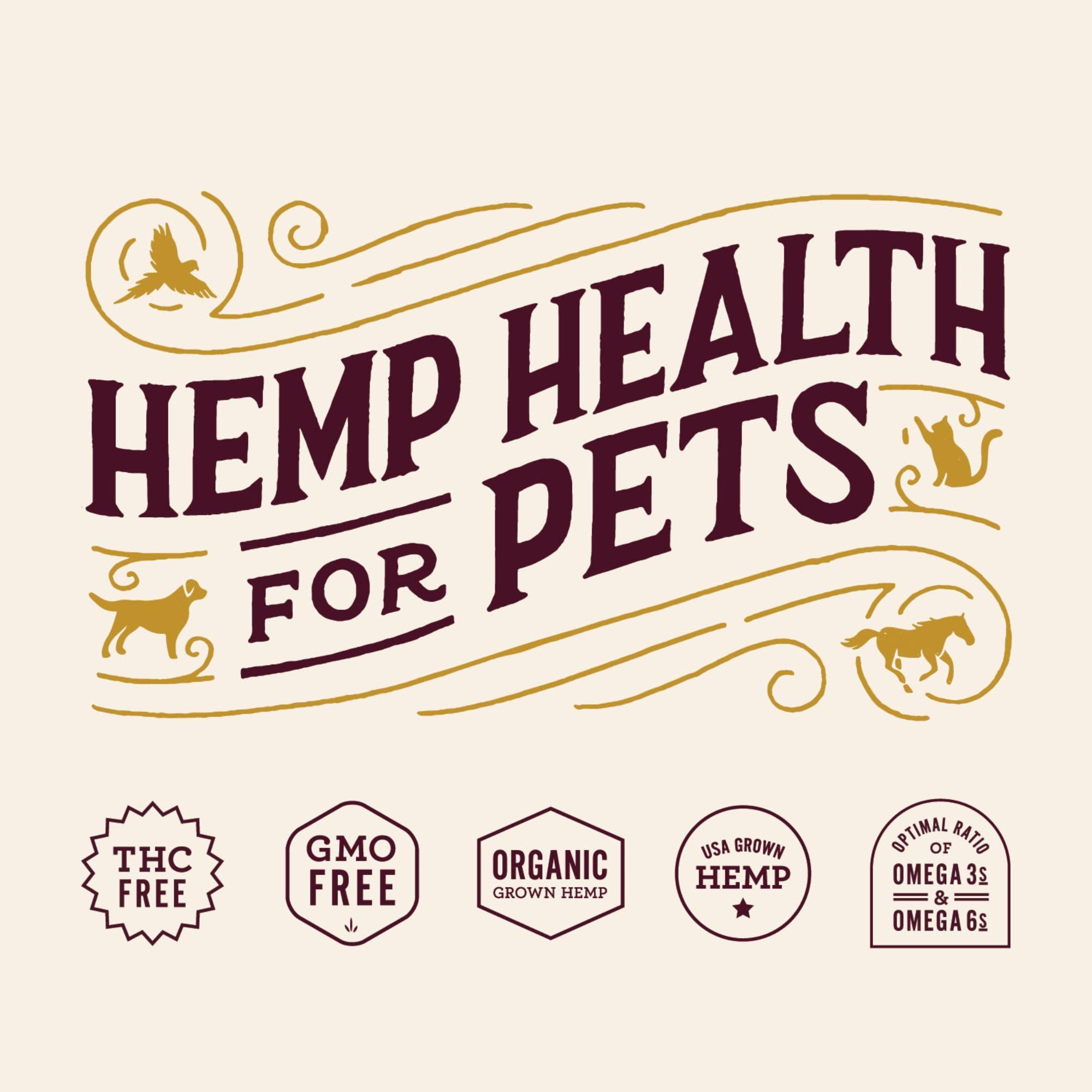 One-pound resealable bag keeps Hemp Well hemp hearts fresh for birds.
